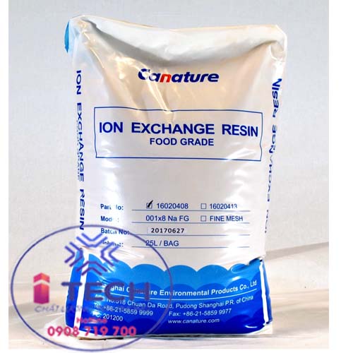 Hạt nhựa Canature Ion exchange resin