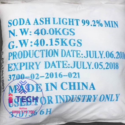 Hóa Chất Nâng PH Soda Ash Light Shangdong Haihua 99.2%